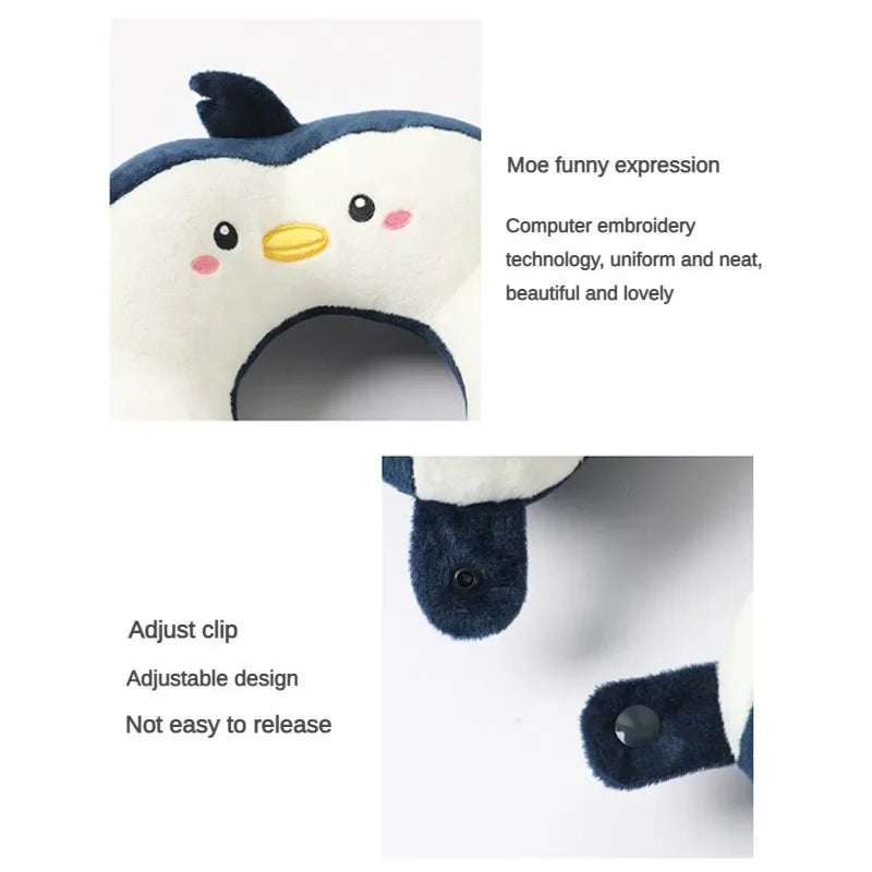 Commuting Nap Cartoon Neck Pillow