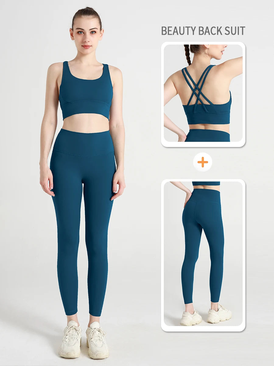 2 Piece Yoga Clothes Women's Tracksuit