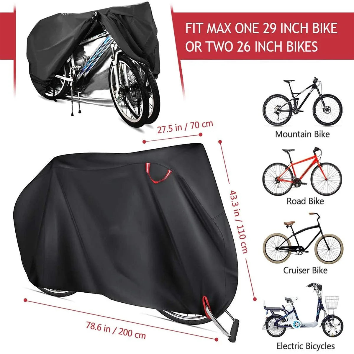 Bicycle Cover Bike Rain Cover