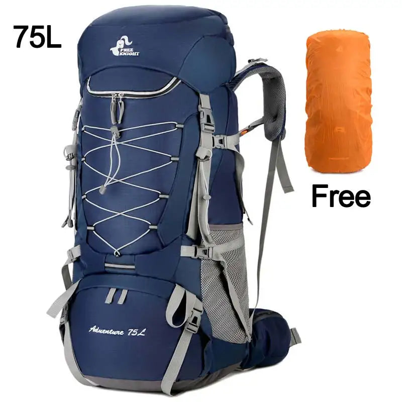 75L Camping Backpack with Rain Cover