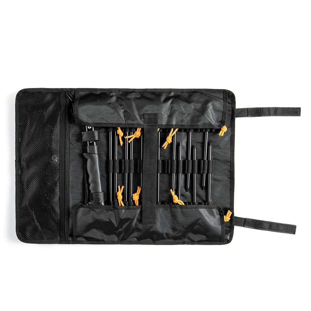 Widesea Camping Hammer & Tent Pegs Rope Set