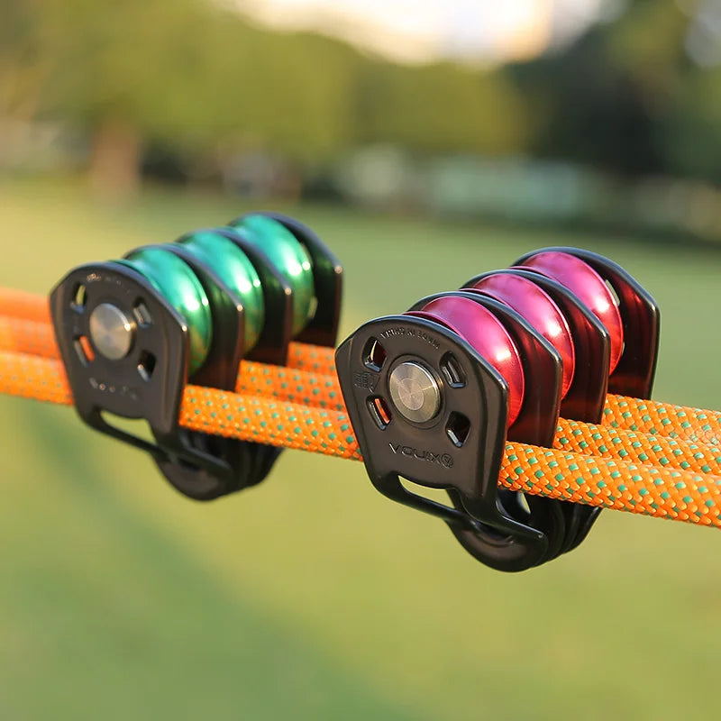 Xinda Outdoor Three Pulley Cableway Crosses