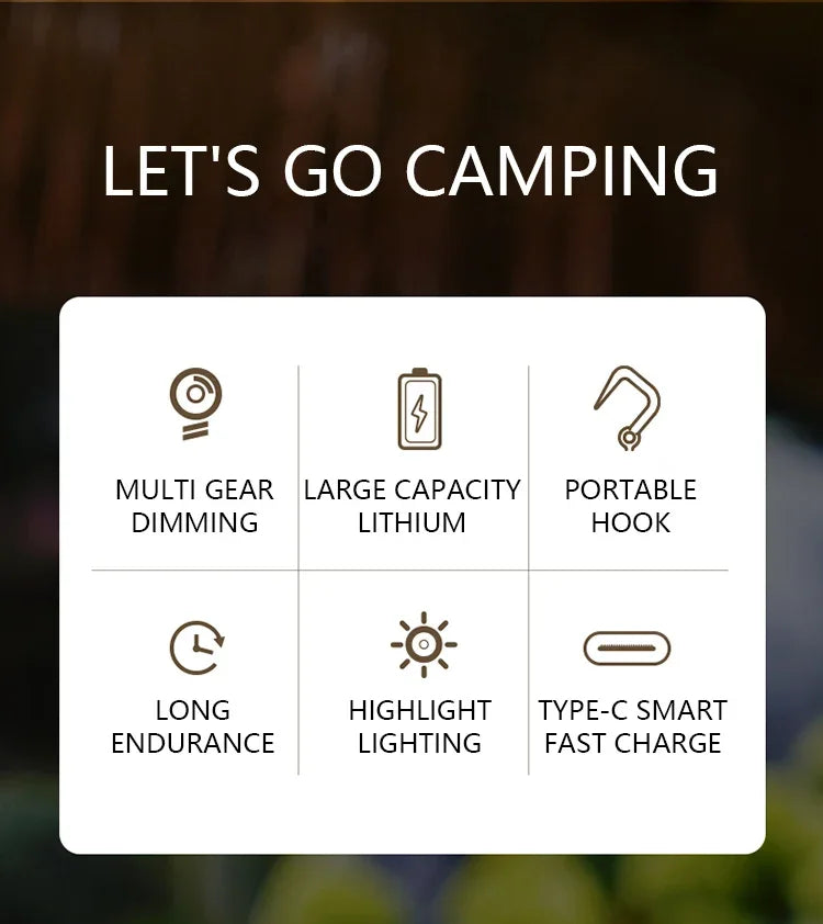 ESMARTER Retro Portable Camping Lantern