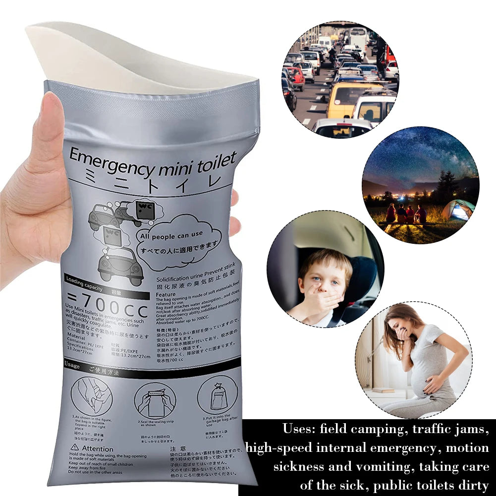 Outdoor Emergency Urinate Bags