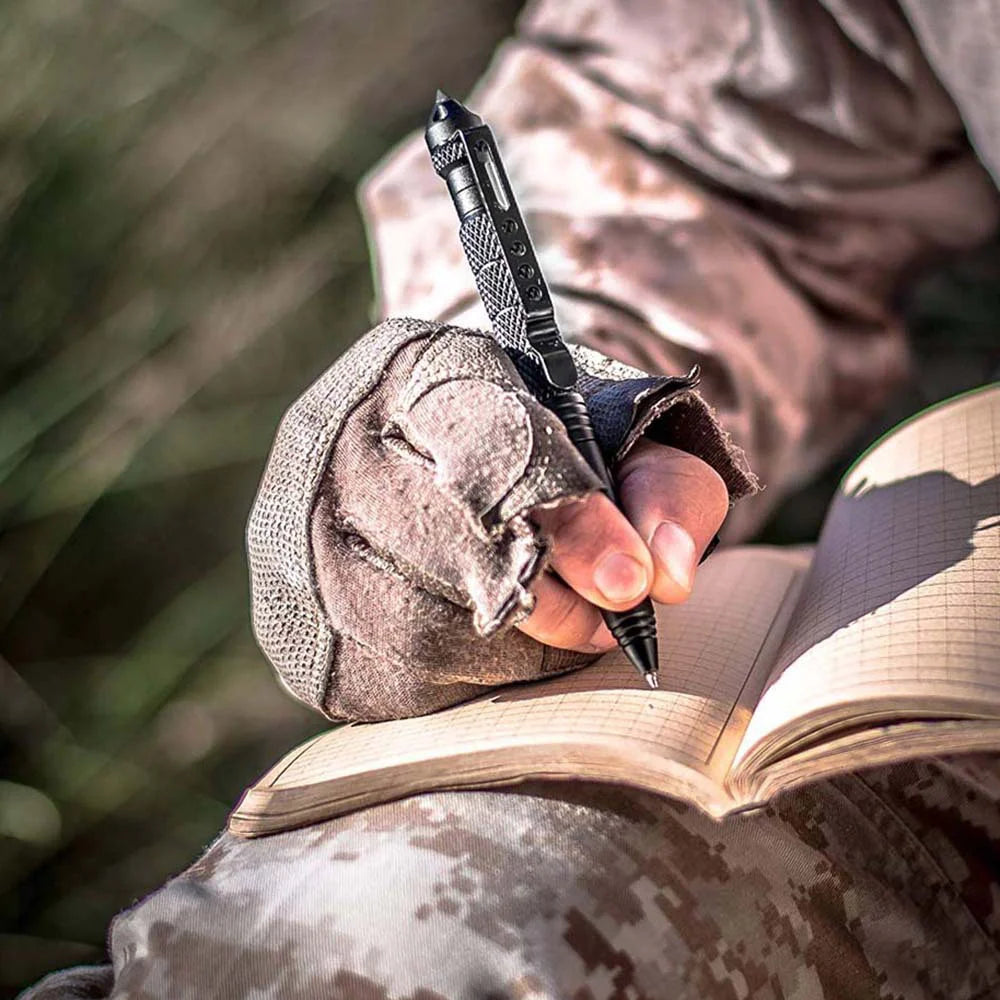 Multifunctional Metal Tactical Pen Anti skid Emergency