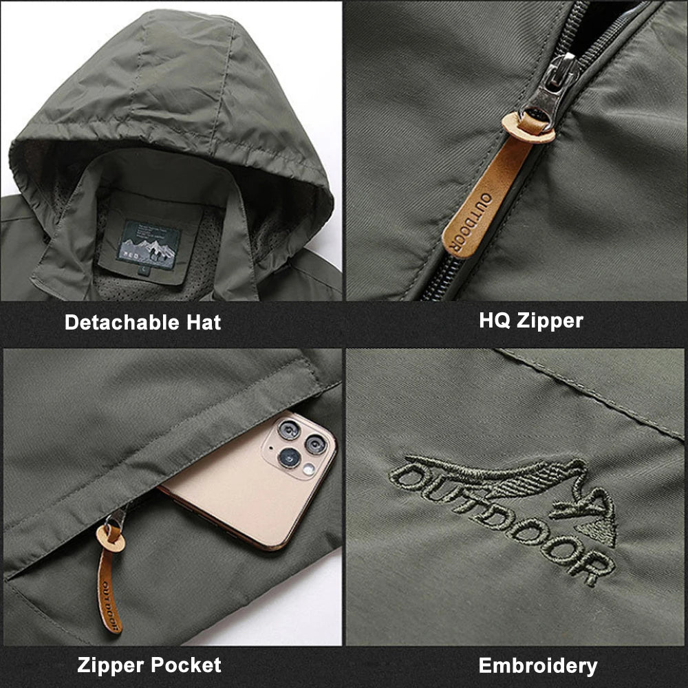 Outdoor Windproof Waterproof Jackets