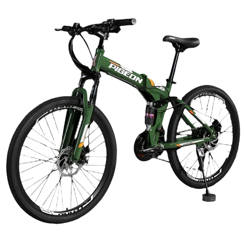 24" Folding Mountain Bike