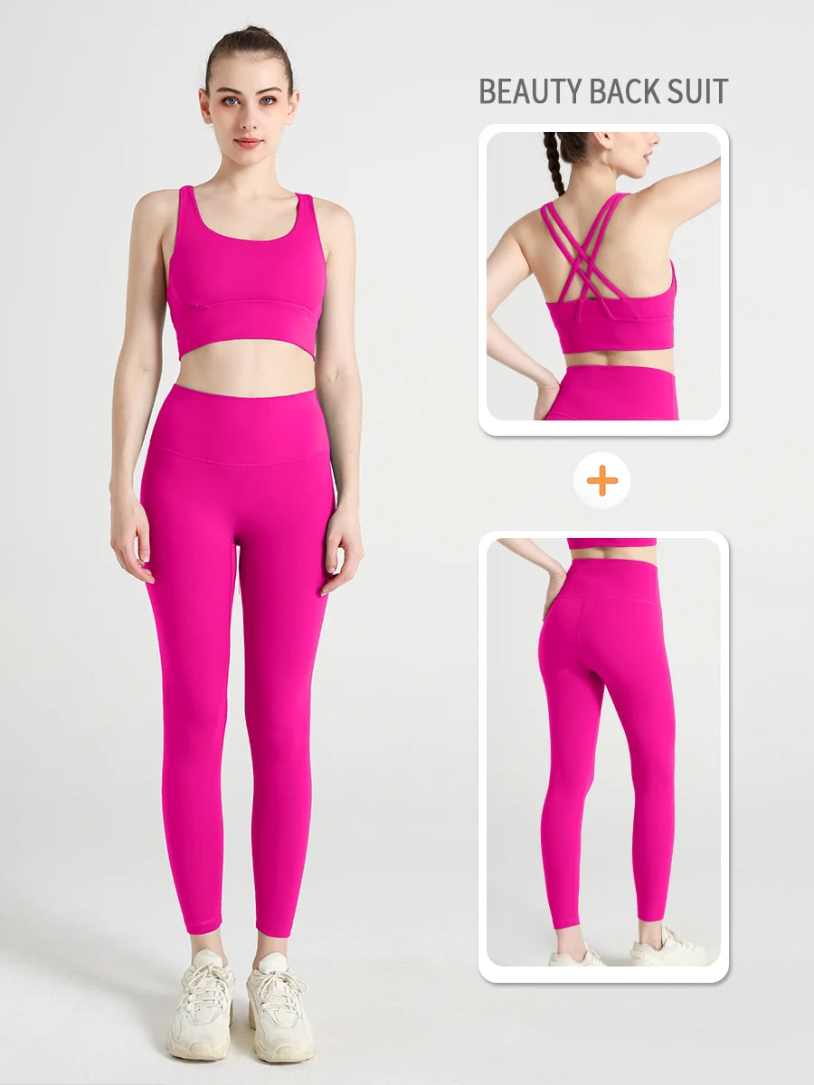 2 Piece Yoga Clothes Women's Tracksuit