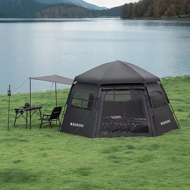 BLACK DOG Luxury Family Camping Tent