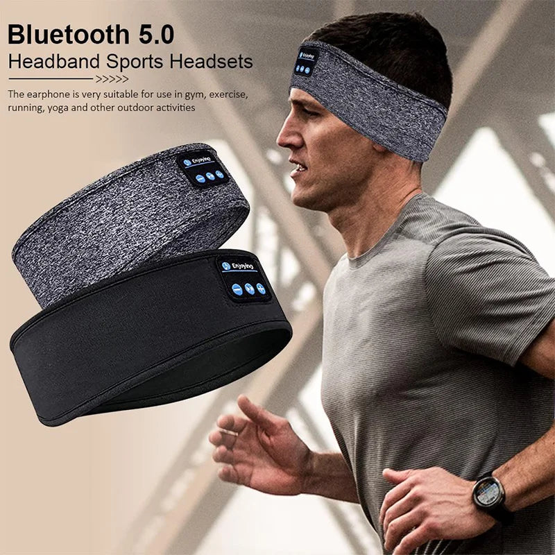 Bluetooth Sports Earphones Sleeping Headband