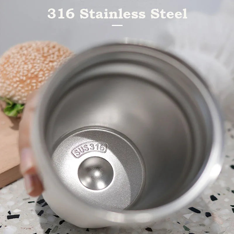 Leak-Proof 450ml Stainless Steel Travel Mug