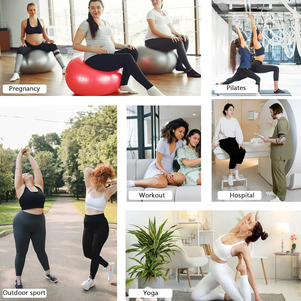 3 Pairs Women Non-slip Yoga Socks