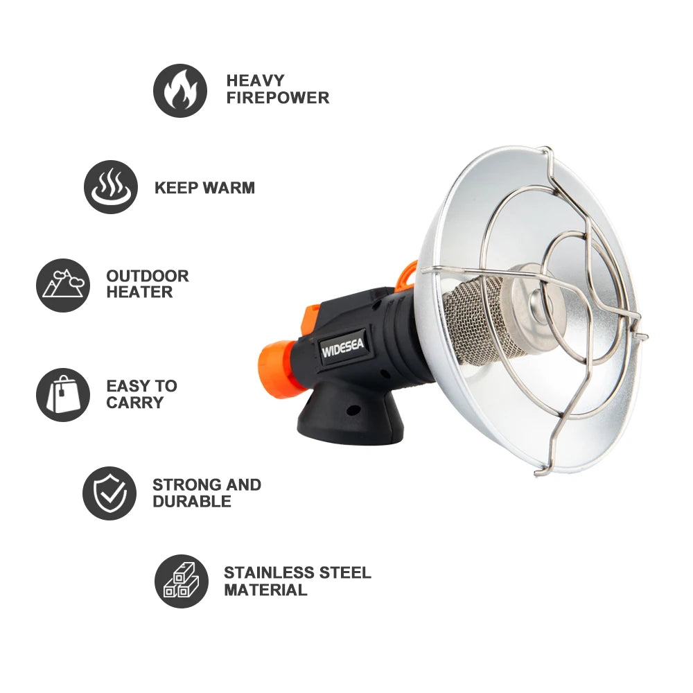 Widesea Camping Cooking System with Heat Exchanger