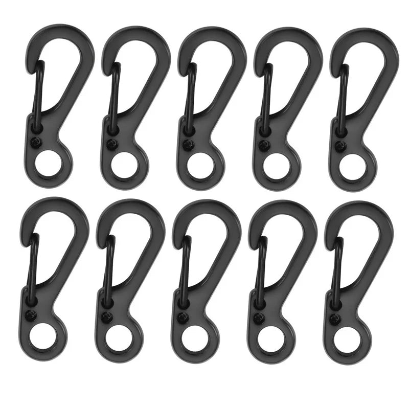 10Pcs/lot Carabiner Gear Hooks