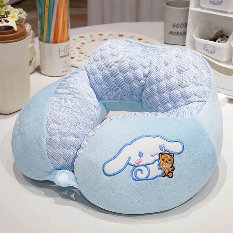 Lovely Kuromi & My Melody U-Shaped Neck Pillow