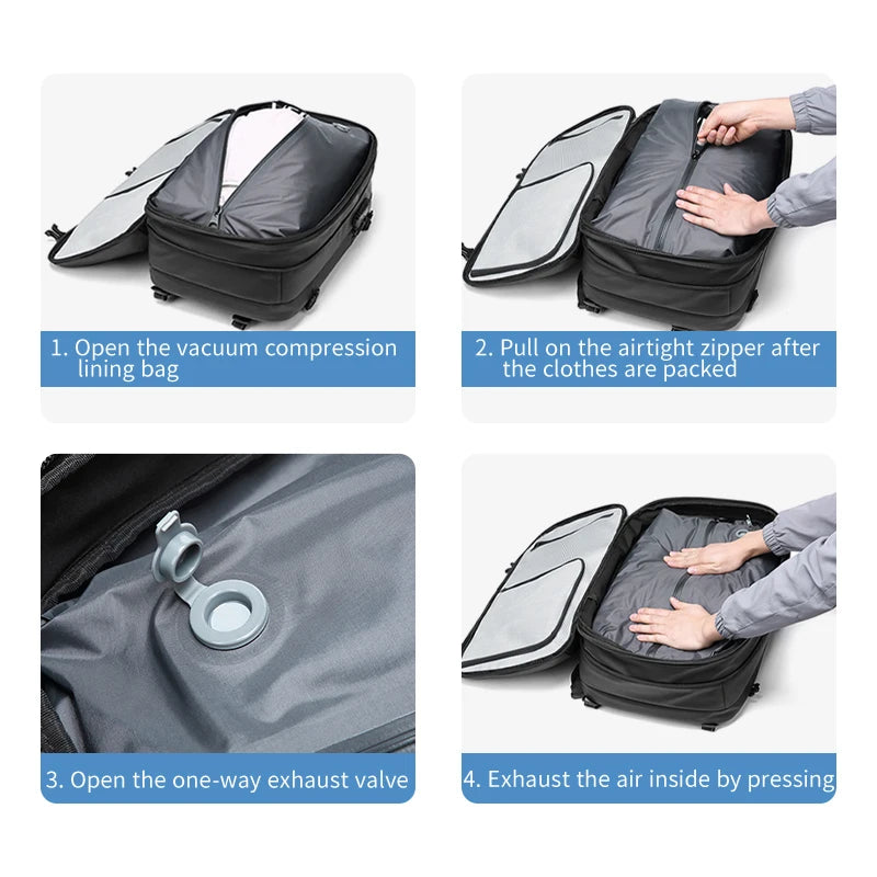 Men’s Vacuum Compression Backpack
