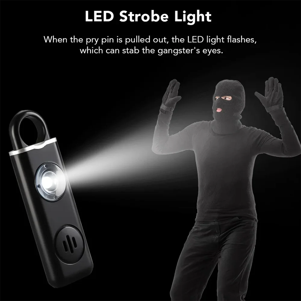Camluxy 130dB Personal Self-Defense Alarm