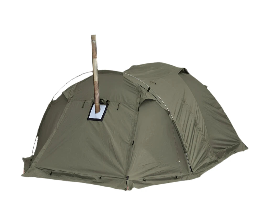 Fireproof Winter Tent with Stove Jack & Snow Skirt