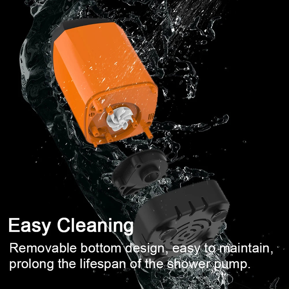 Portable Camping Shower with Digital Display