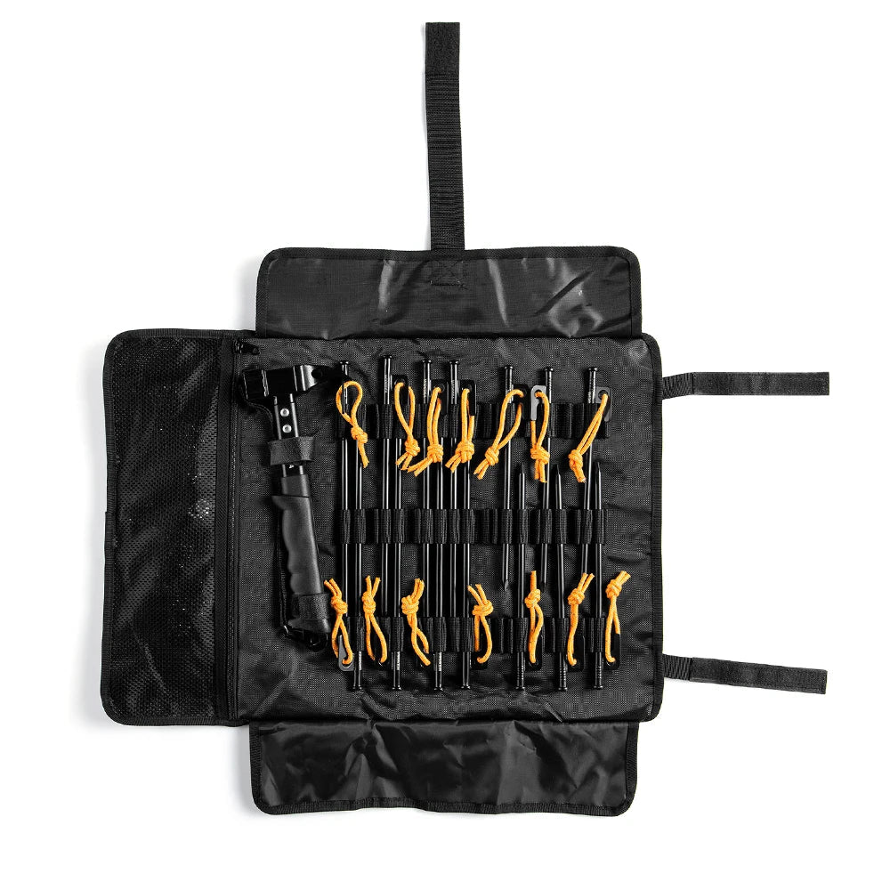Widesea Camping Hammer & Tent Pegs Rope Set