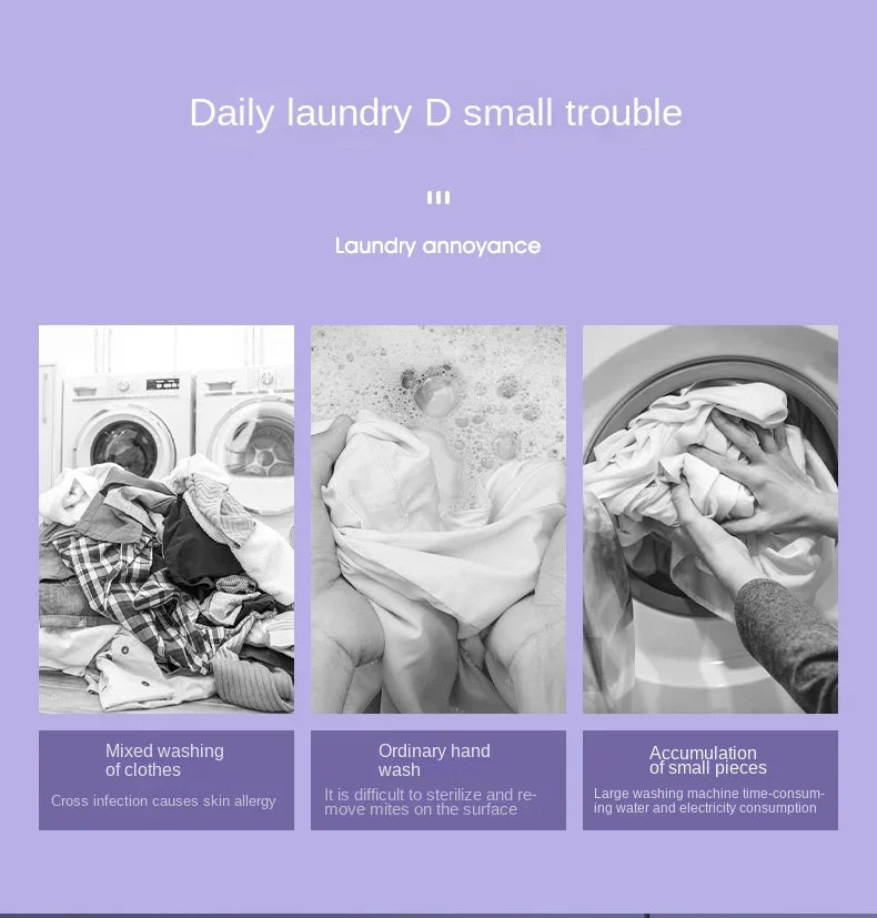 Mini Portable Folding Washing Machine