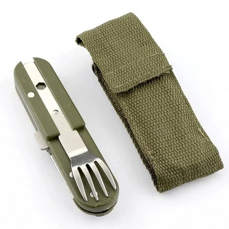 Folding Stainless Steel Cutlery Set