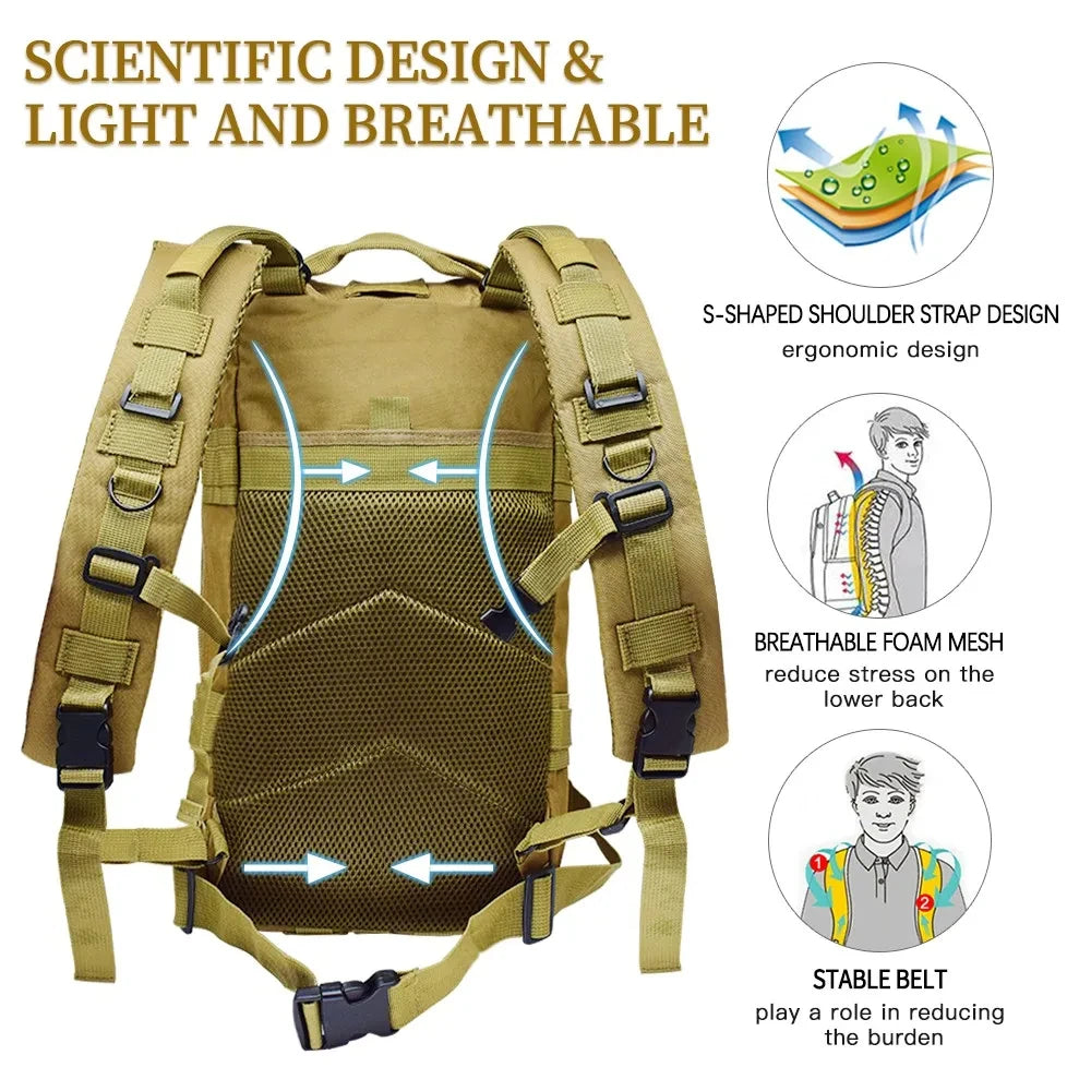 Classic Tactical Camouflage Backpack