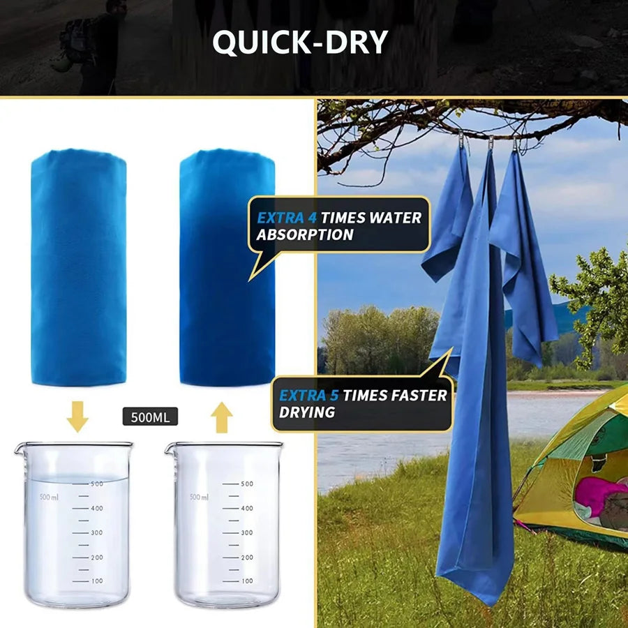 Quick-Drying Camping Hiking Towel