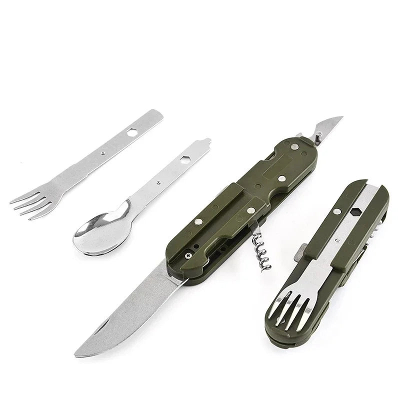 Folding Stainless Steel Cutlery Set