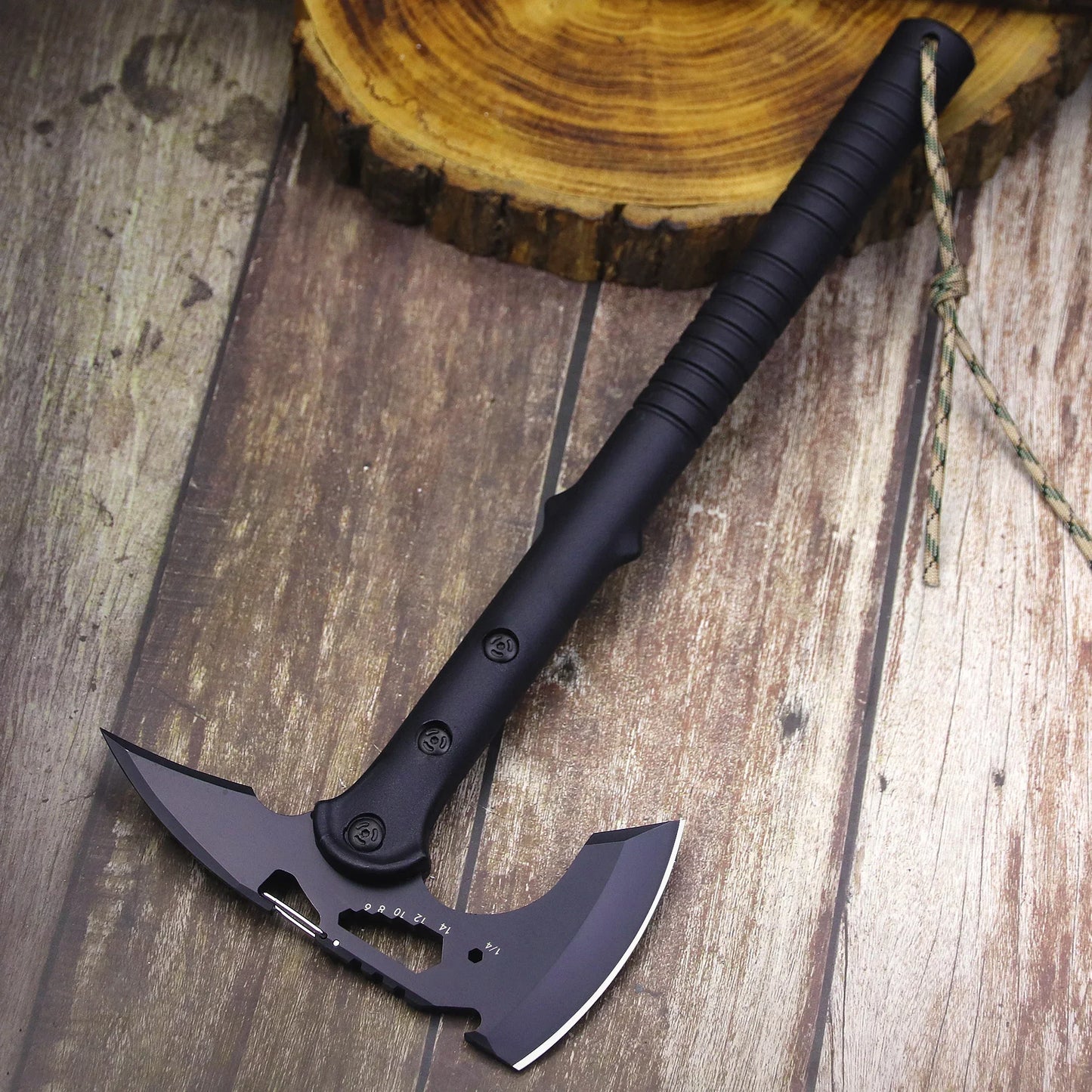 ABS handle Black 440 Outdoor tactical axe