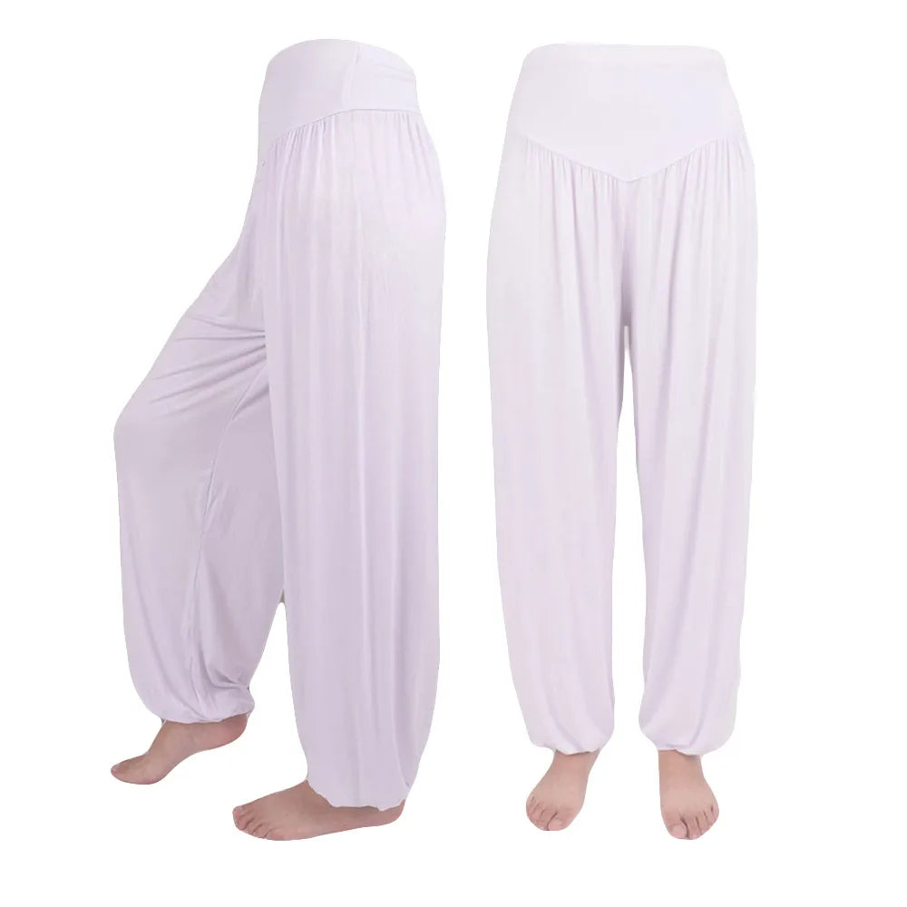 Women's Elastic Loose Casual Cotton Pants