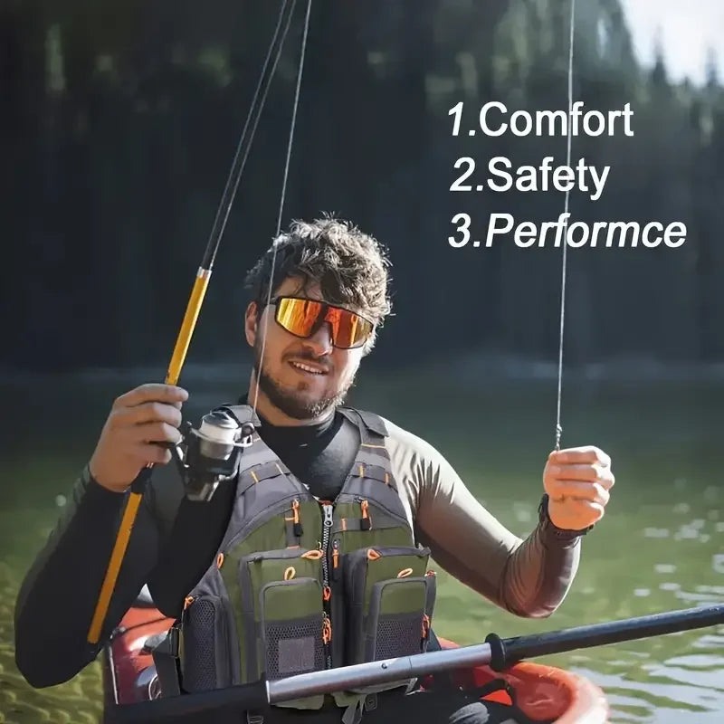Breathable Mesh Fishing Vest