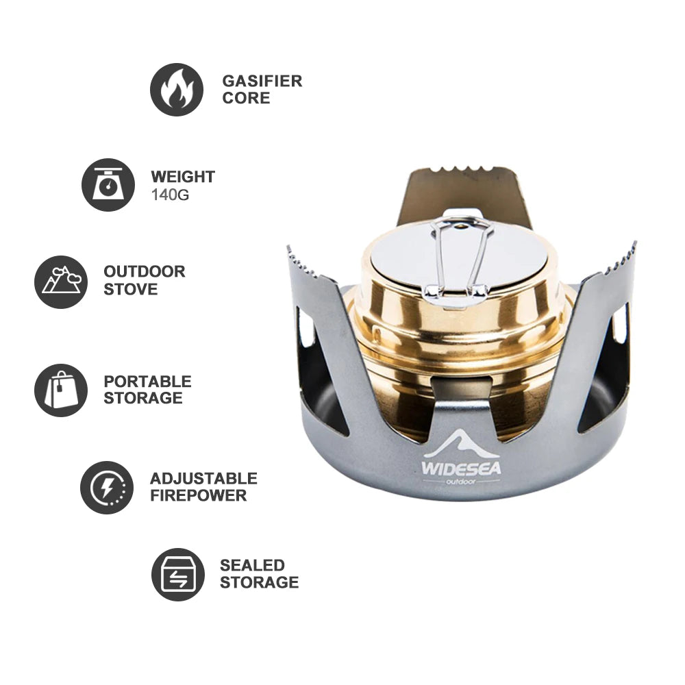 Widesea Mini Ultra-Light Alcohol Stove