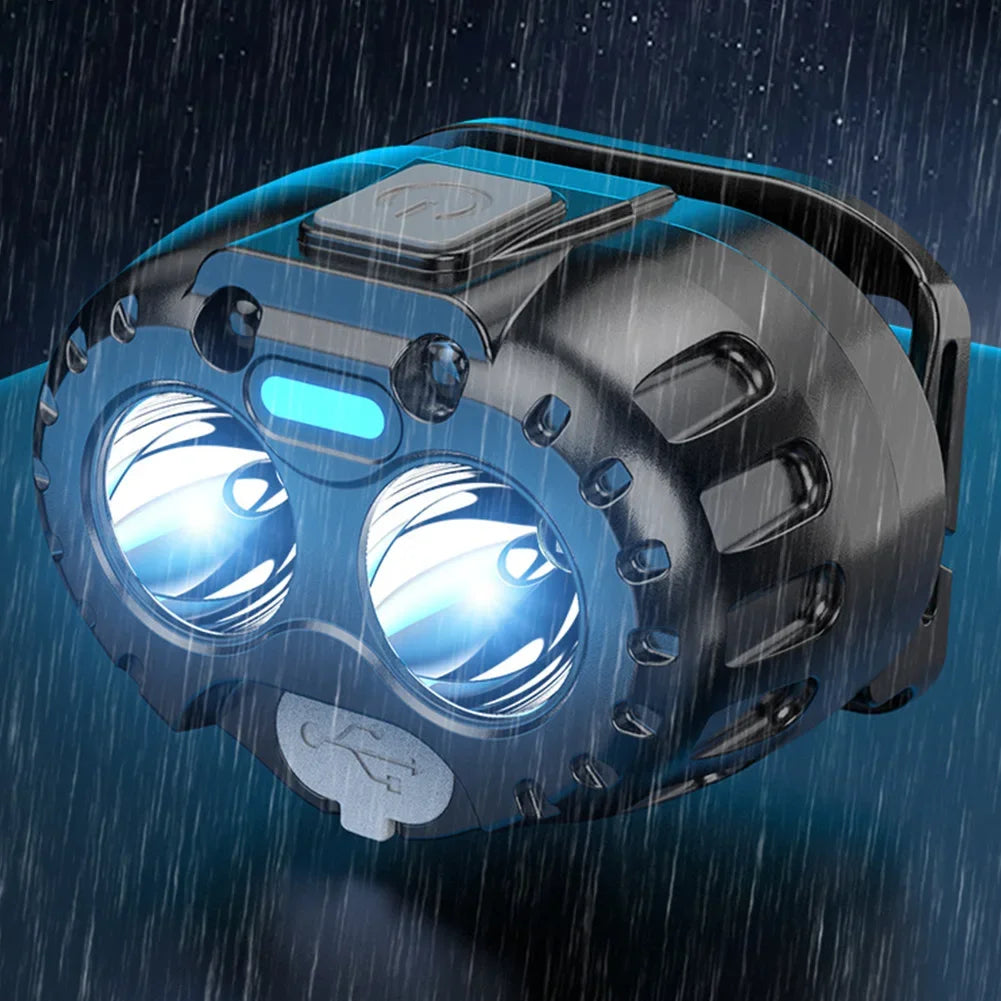 Powerful IPX4 Waterproof LED Headlamp