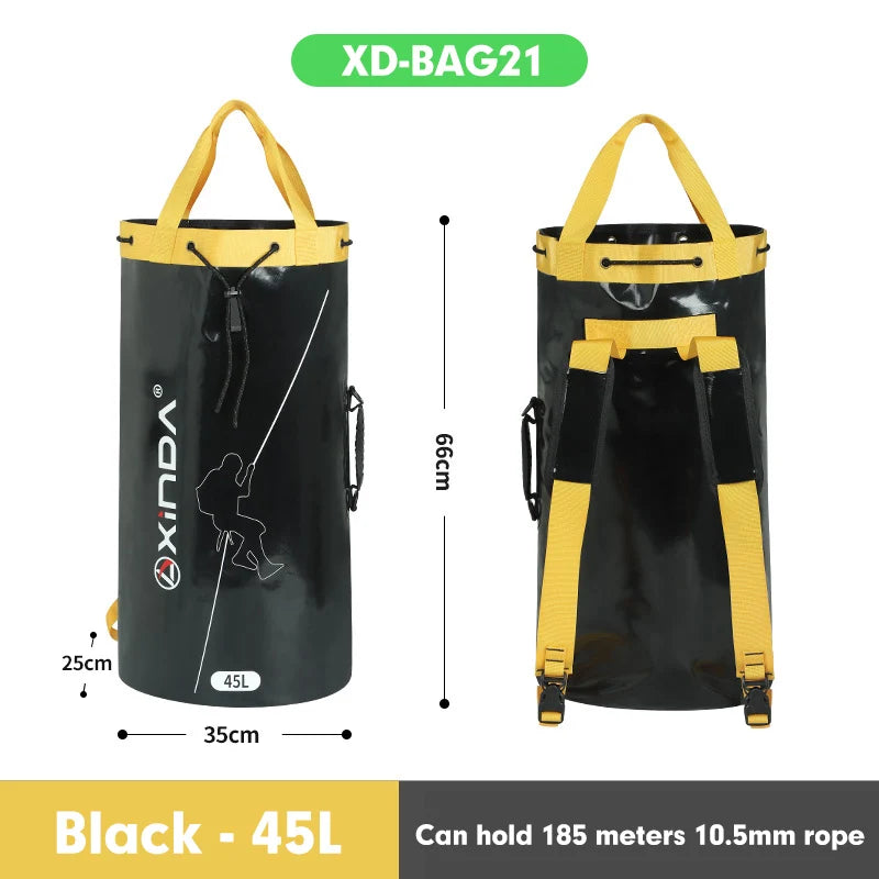 XINDA Outdoor Rock Climbing Rope Bag