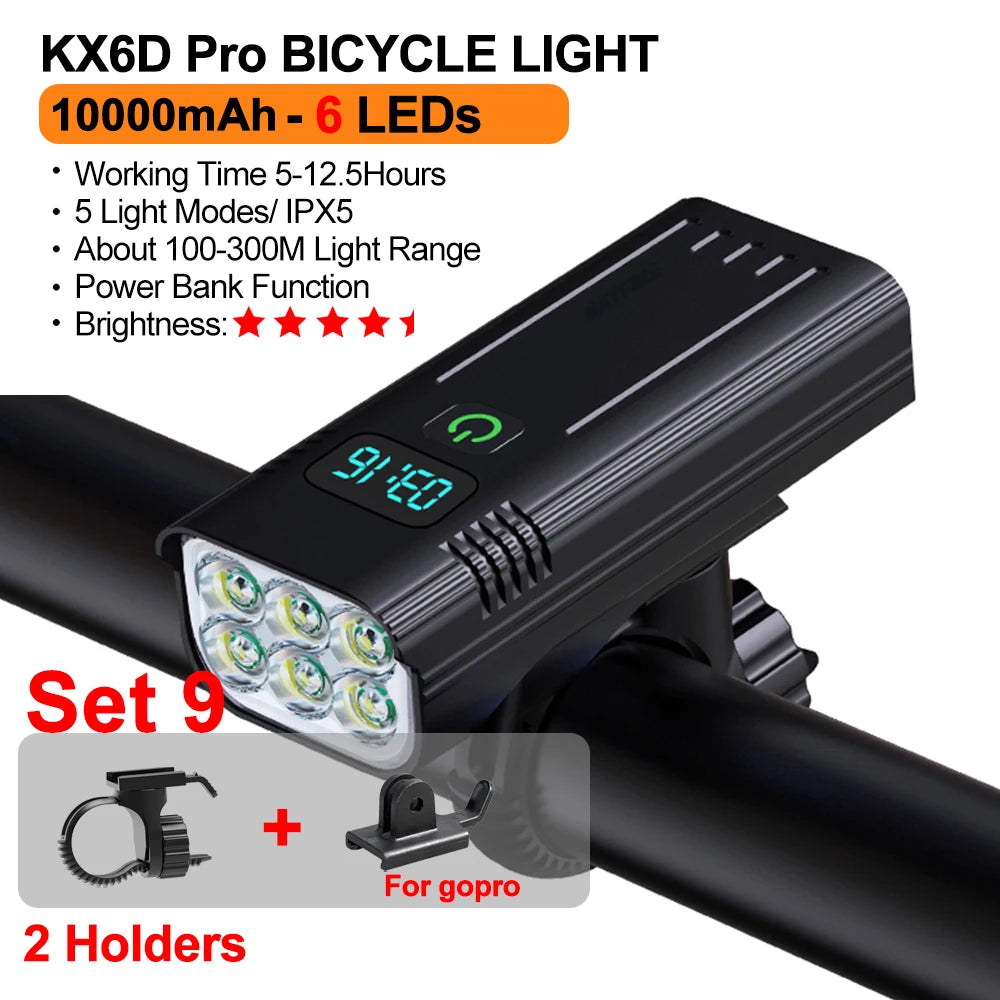 Bike Light with OLED Display & Power Bank