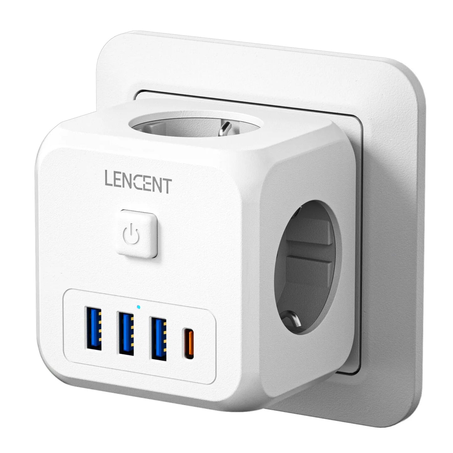 LENCENT Wall Socket Extender