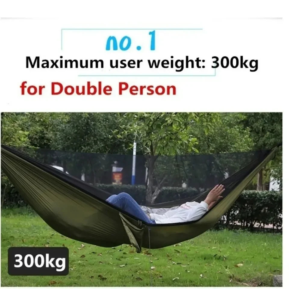 Outdoor Hammock with Mosquito Net