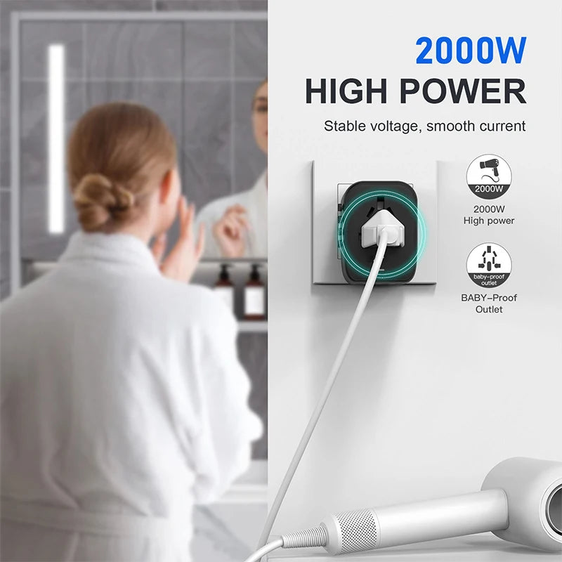 Universal Travel Adapter All-in-one