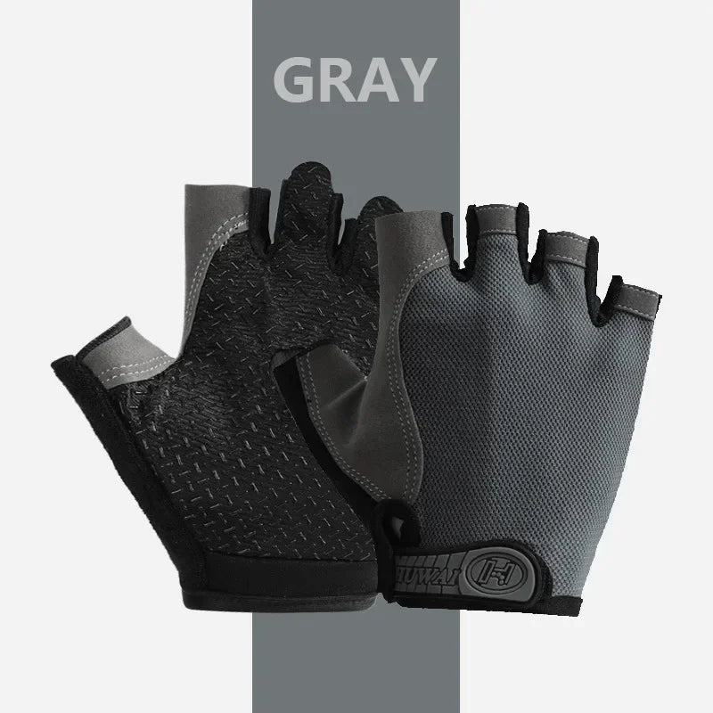 Half Finger Gloves Gym Fitness Anti-Slip