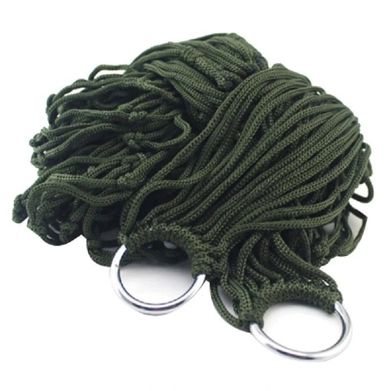 Outdoor Hammock with Nylon Straps