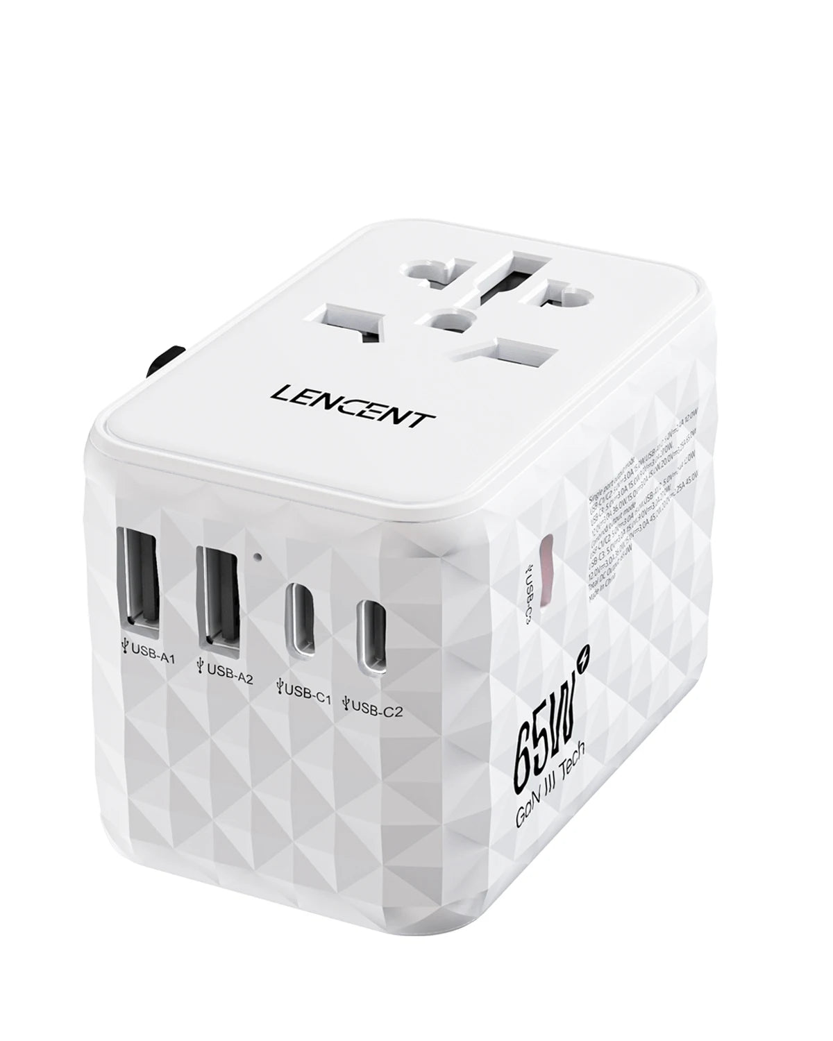 65W Universal Travel Adapter