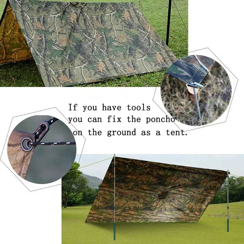 3-in-1 Multifunctional Waterproof Raincoat