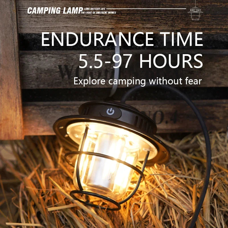 ESMARTER Retro Portable Camping Lantern