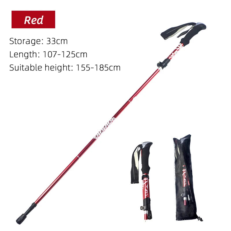 5-Section Foldable Trekking Pole