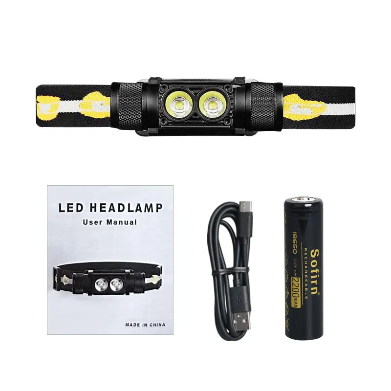 USB Rechargeable Headlamp