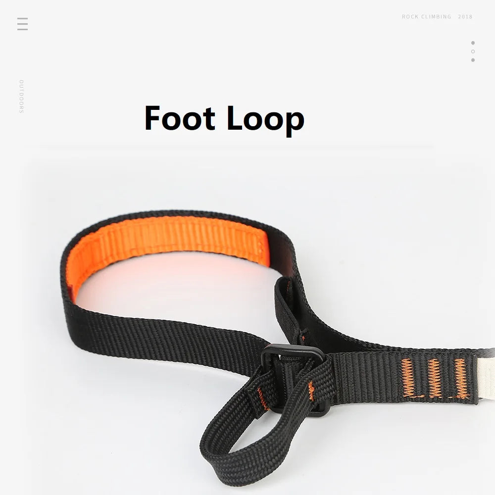 Adjustable Webbing Foot Loop