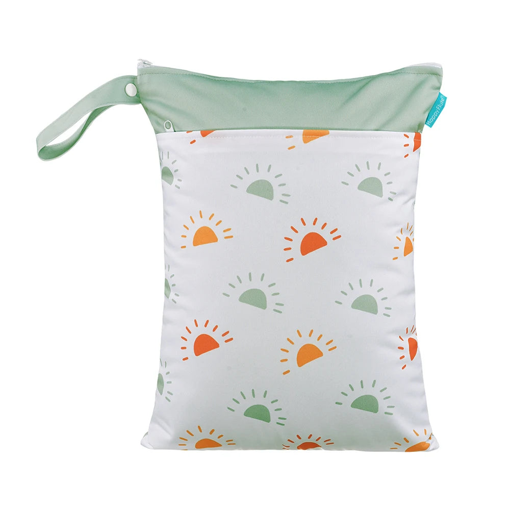 HappyFlute Waterproof Wet/Dry Travel Bag with Double Zippers