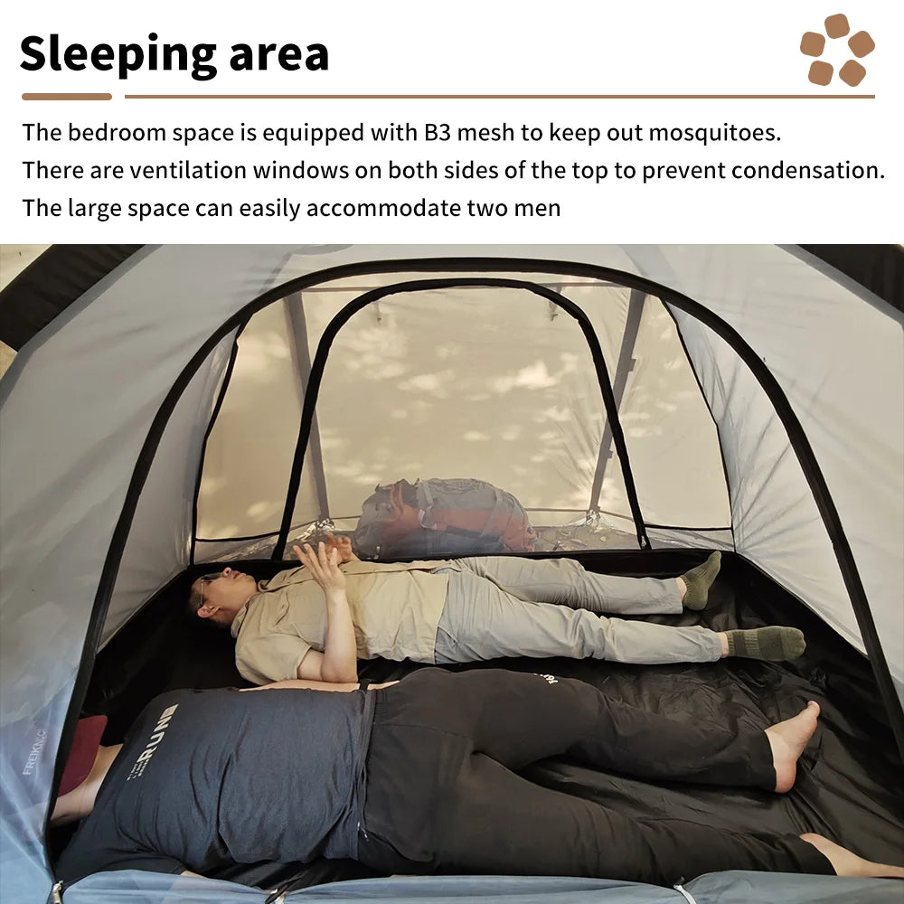 Fireproof Winter Tent with Stove Jack & Snow Skirt