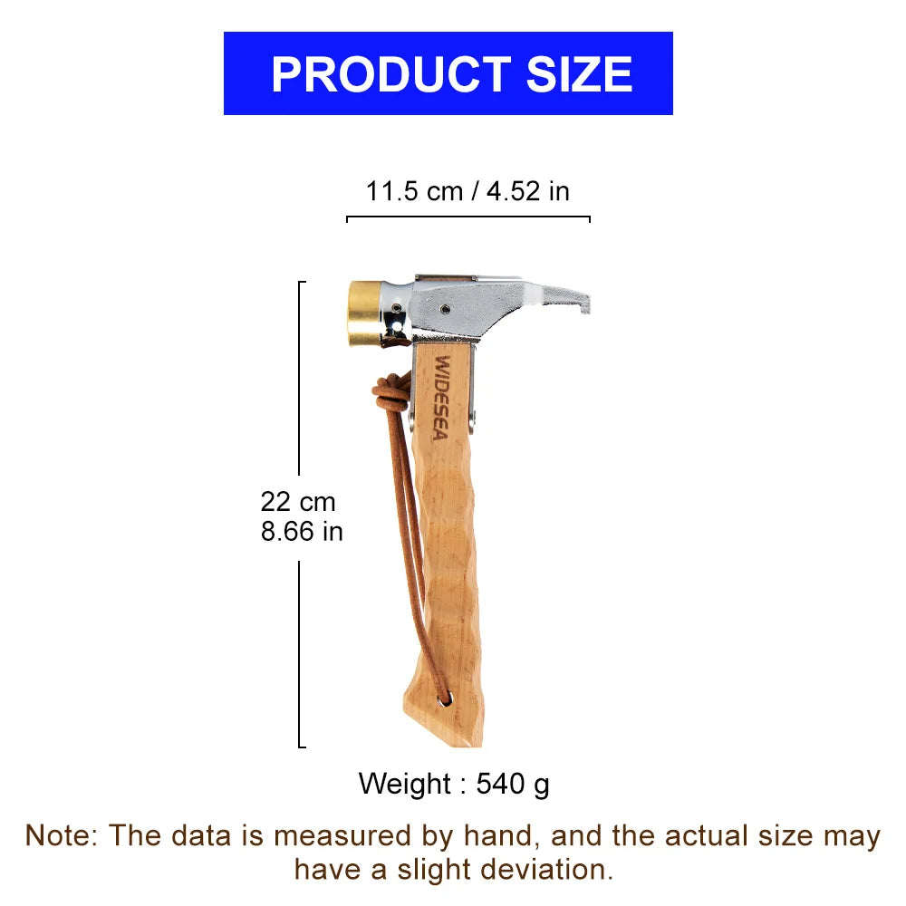 Widesea Camping Ground Nail Hammer